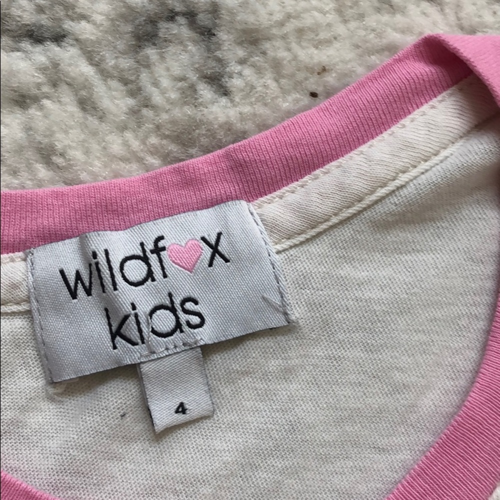 Wildfox kids pocket Tee – size 4 - Picture 2 of 6
